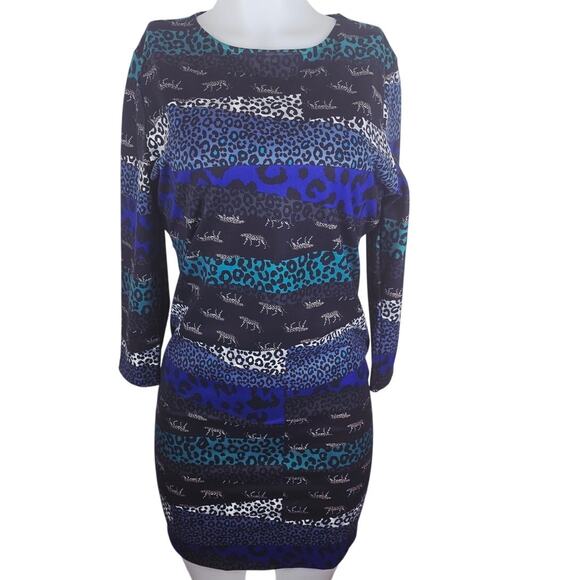 Victoria Secret Sport Animal Print Cheetah Athletic Casual Dress L - Picture 1 of 5